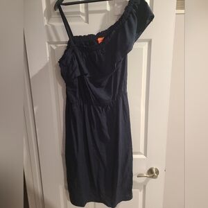 Je Fresh One Should Navy Knee Length Dress